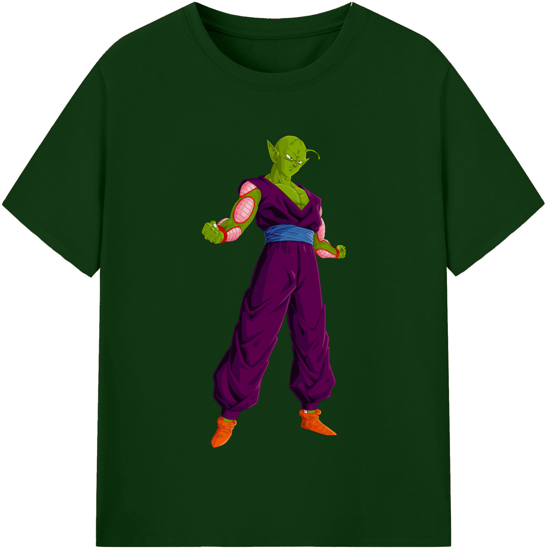 （画像用） ドラゴンボール ピッコロ DRAGON BALL Piccolo 綿100％半袖Tシャツ（フロントプリント）